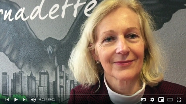 Oberbürgermeisterwahl Frankfurt 2018, Gespräch mit Frau Dr. Bernadette Weyland