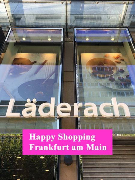 Frankfurt Shopping Zeil, Läderach Outlet, Zeil 72, 60313 Frankfurt