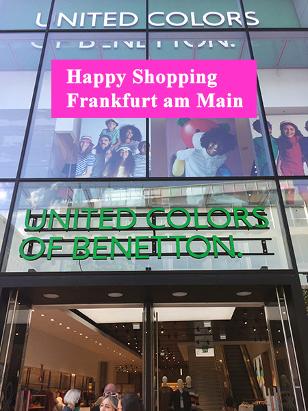 Frankfurt Modehaus für Damen, Herren und Kinder, Benetton, Zeil 112, 60313 Frankfurt