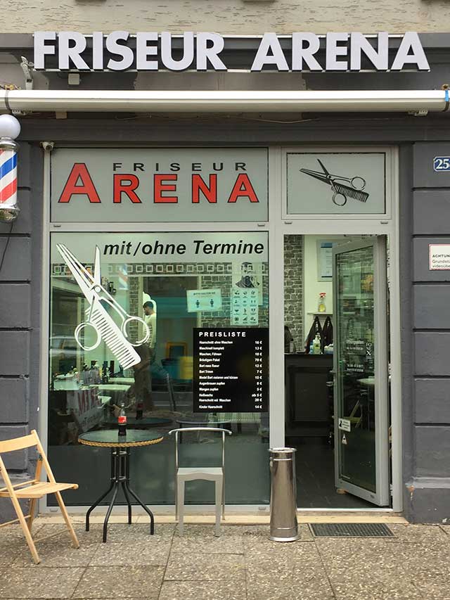 Gallus Friseur Arena Mainzer Landstraße 258 60326-Frankfur