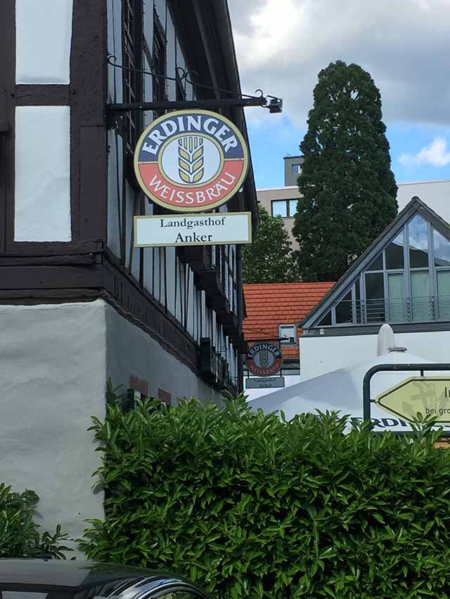 Landgasthof Anker deutsches Restaurant Hanau am Schloss