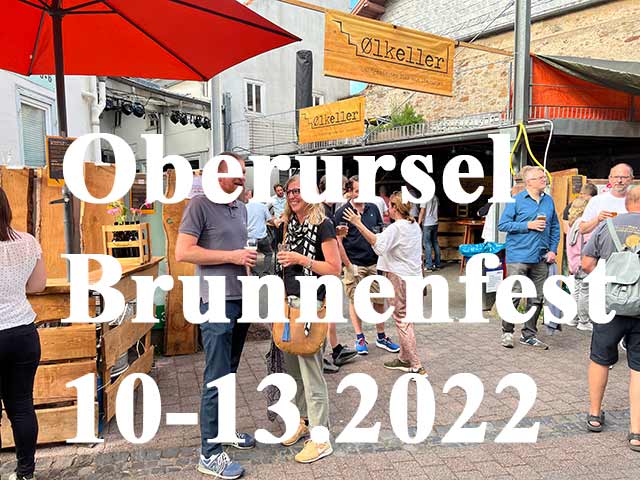 Oberursel Brunnenfest 10.-13. Juni 2022