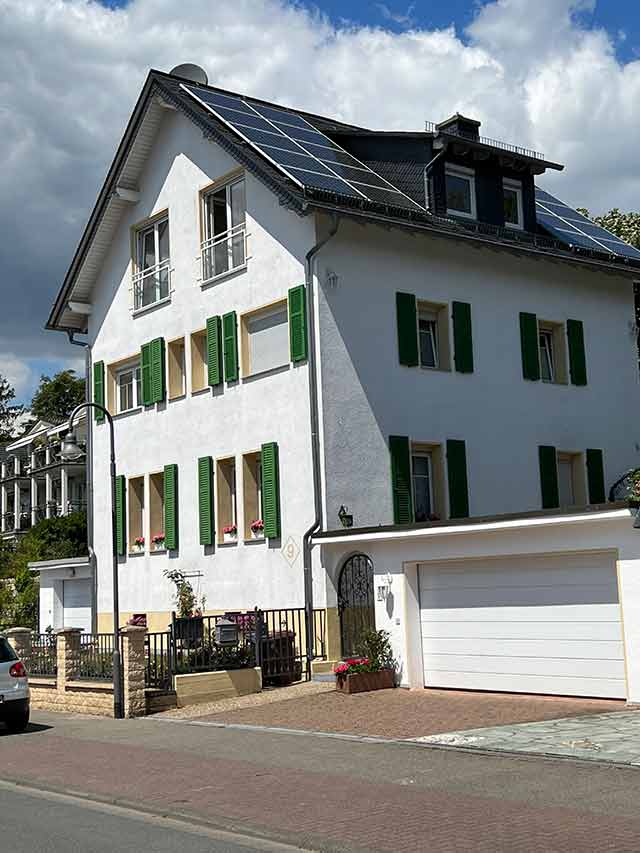 Villen in Oberursel Taunus sind vom Anfang 20 Jahrhundert und Bauhaus Stil