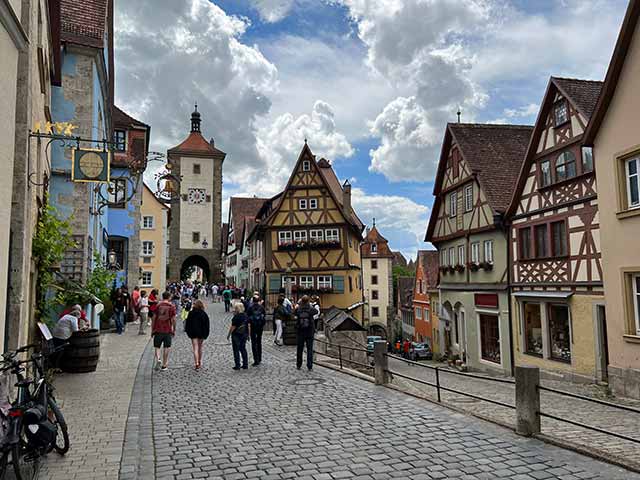 Rothenburg ob der Tauber mit dem 9-Euro-Ticket besucht