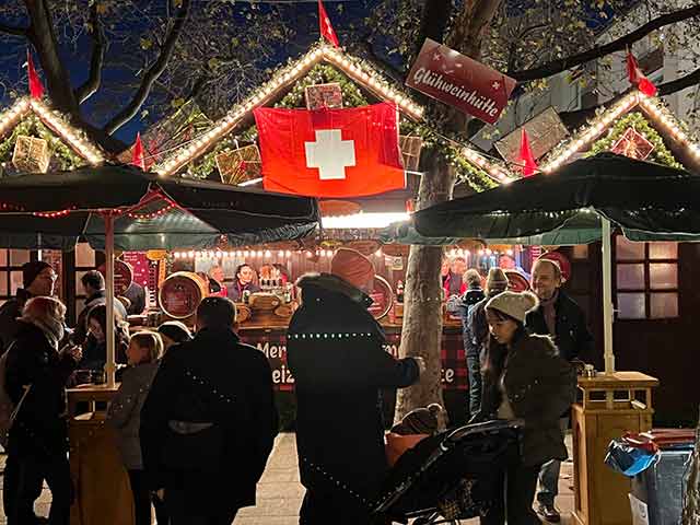 Frankfurt Weihnachtsmarkt 2022 in der Stadtmitte