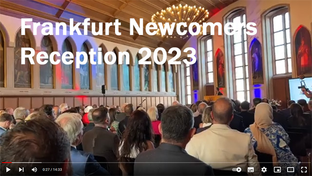 Frankfurt Newcomers Reception 2023