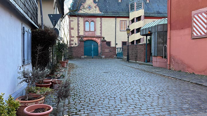 Frankfurt Höchst Blues ein schöner Januartag