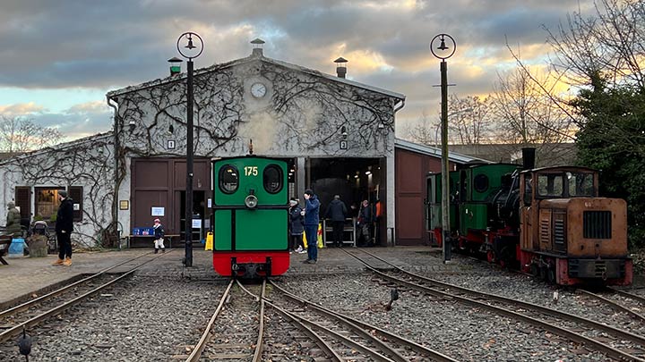 Frankfurter Feldbahnmuseum Januar 2025