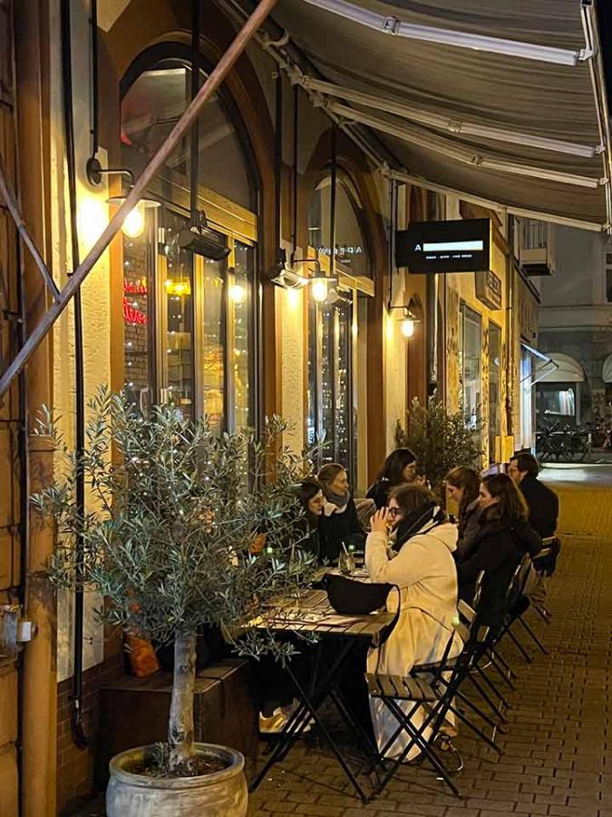 Leipziger Straße Frankfurt Cafa, Bar, Lounge Straßenromantik