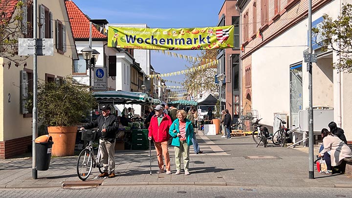 Wochenmarkt 63263 Neu-Isenburg Samstag 8-13 Uhr