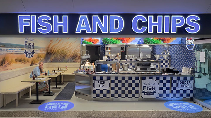 The fresh Fish and Chips Frankfurt Hauptwache