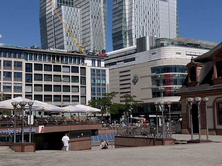Die Hauptwache in Frankfurt am Main