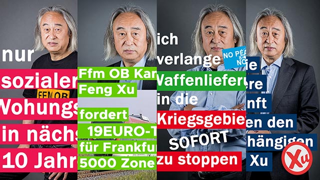  Frankfurt Oberbürgermeister Kandidat 2023 Feng Xu