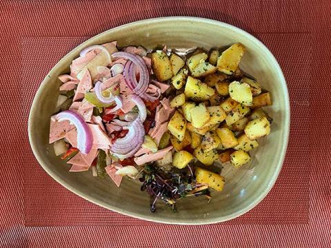  Frankfurter Gaststätte Zum Lahmem Esel Speise