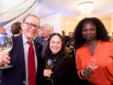 Newcomers Reception 2026 im Kaisersaal des Frankfurter Römer